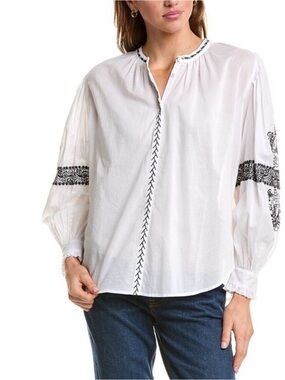 Johnny Was Jade Irenie Kivi blouse SIZE XL NWT$255
